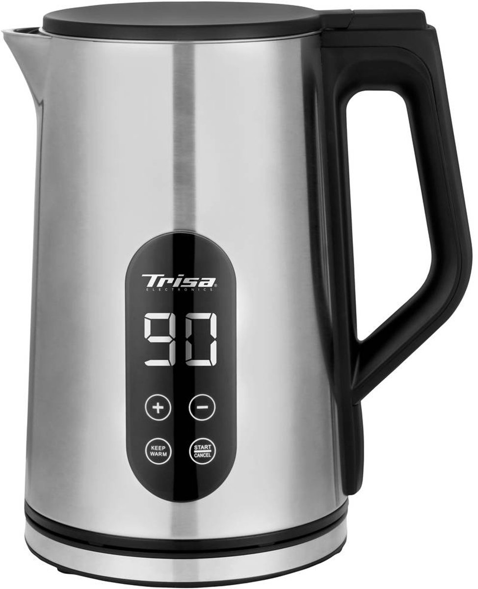 Trisa Digital Boil Waterkoker Aantal/Volume: 1.7 l RVS