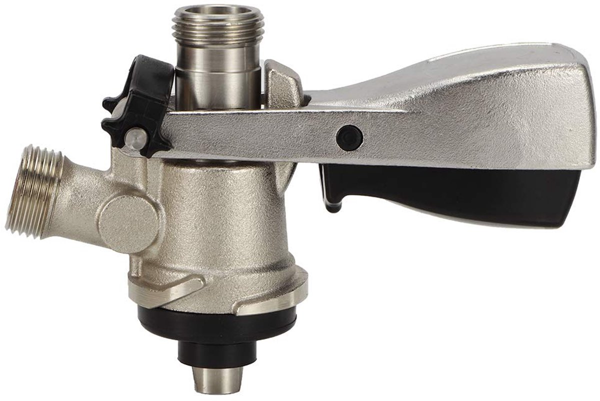 G5/8 S TYPE BROUWTRAPT BIER KEG KRAANKOPPELING Dispenser Roestvrij Staal Koppeling, Commercieel Sankey Kegerator D Systeem Tik voor Home Bars Pubs Restaurants