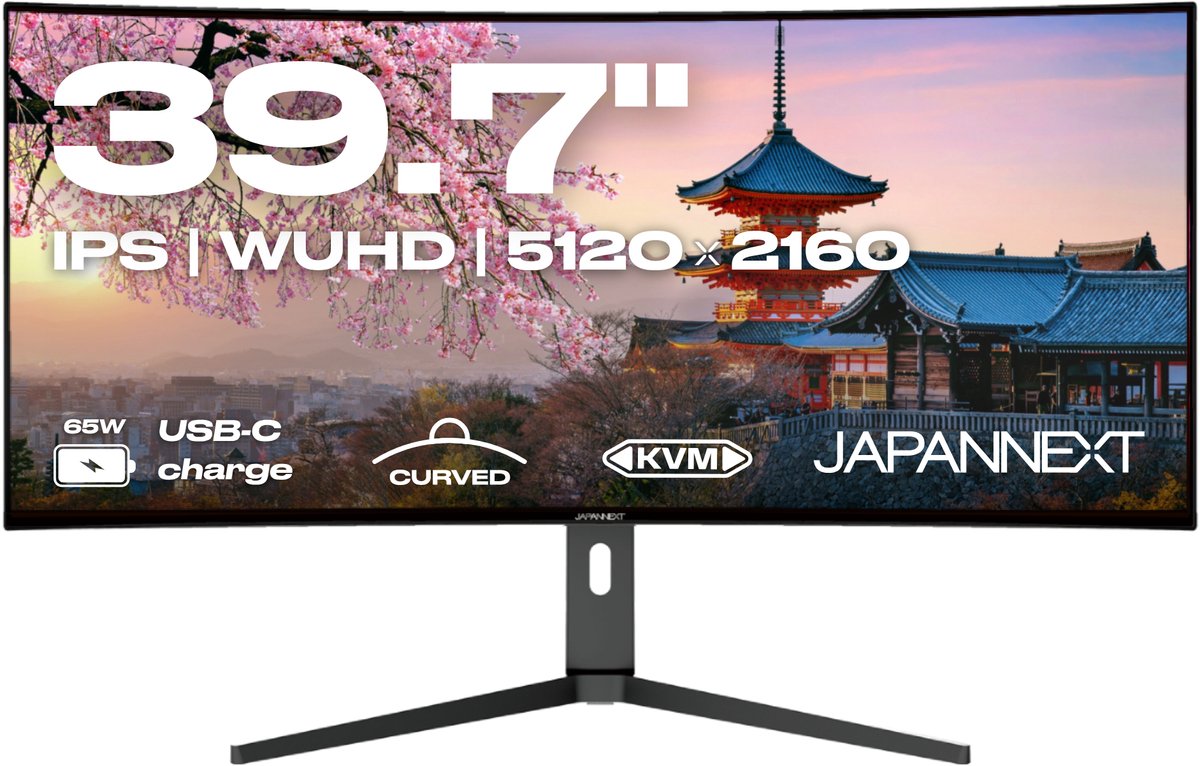 Curved monitor 39,7'' inch WUHD 60 Hz