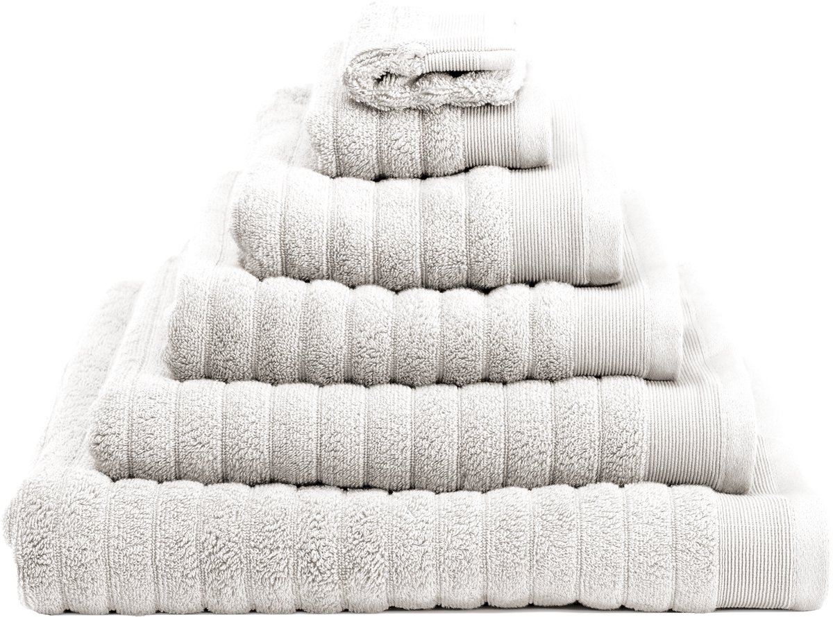 Heckettlane Strandlaken Prestige - Handdoek van 100% Katoen - 90x180 cm - Strandhanddoek 1 Stuk - Wit