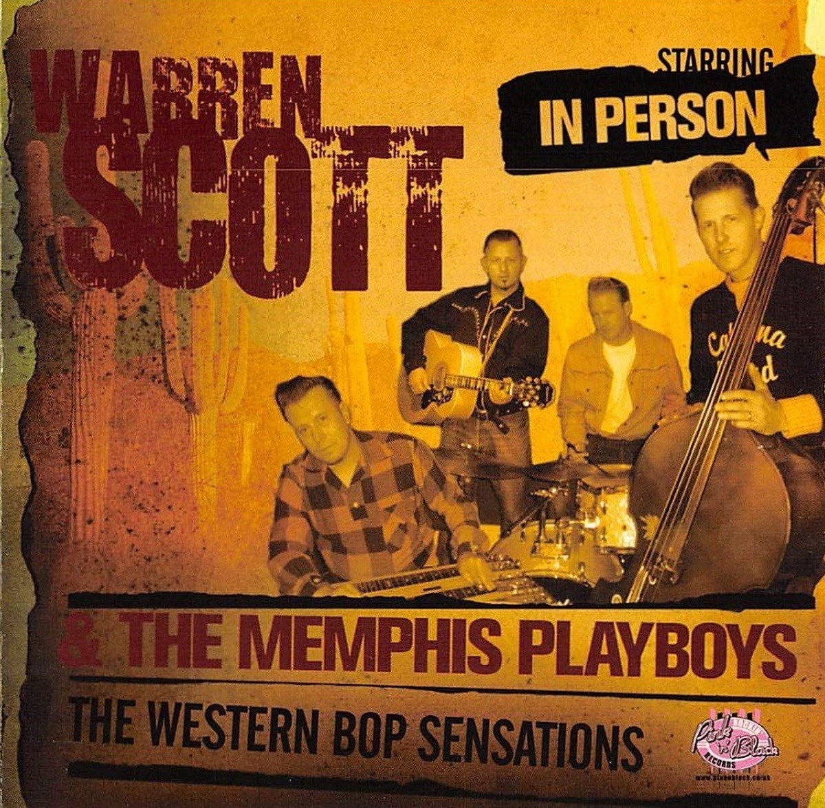 Warren Scott & The Memphis Playboys - The Western Bop Sensations (CD)