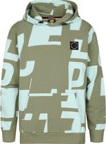 Petrol Industries - Sweat à capuche garçons avec imprimé all-over Laguna - Vert - Taille 164