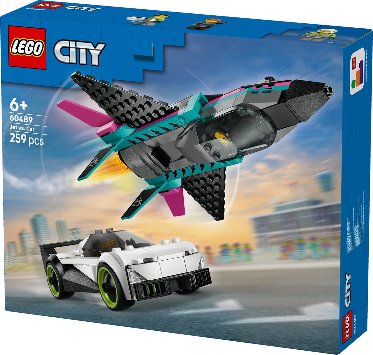 LEGO City Great Vehicles - 60489 - Straalvliegtuig vs. Sportauto — afbeelding 17