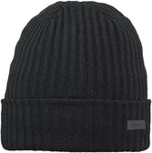BARTS Wilbert Turnup Muts Heren - One Size - Zwart