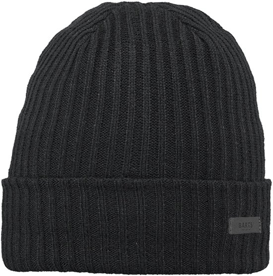Barts Wilbert Turnup Muts Heren Black one size