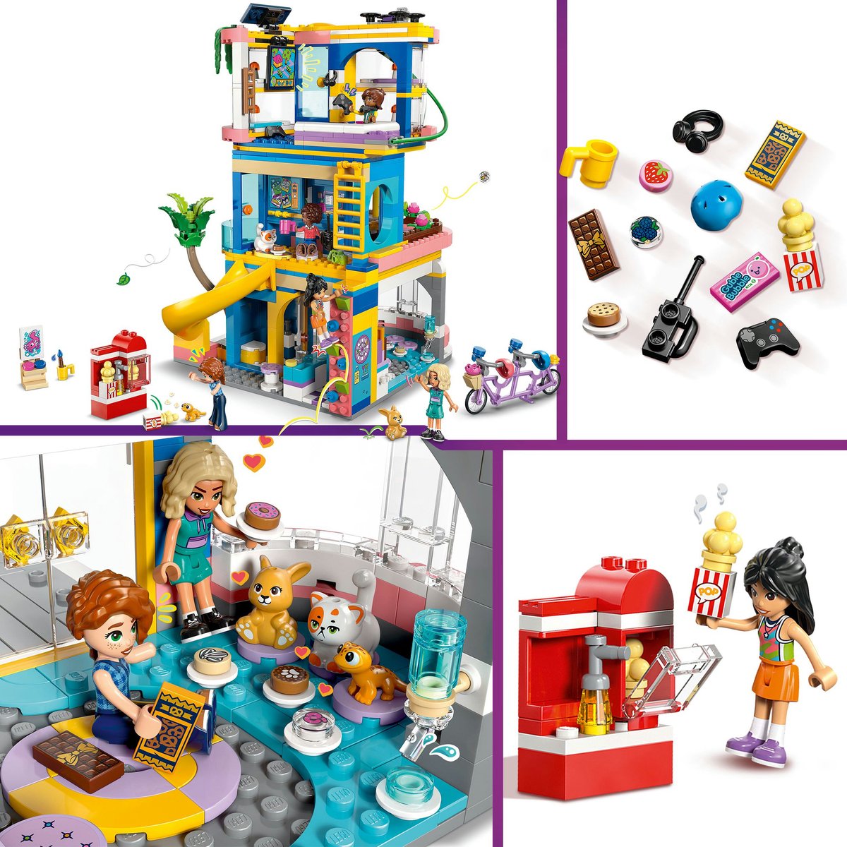 LEGO Friends 42689 - Heartlake City Clubhuis – foto 3