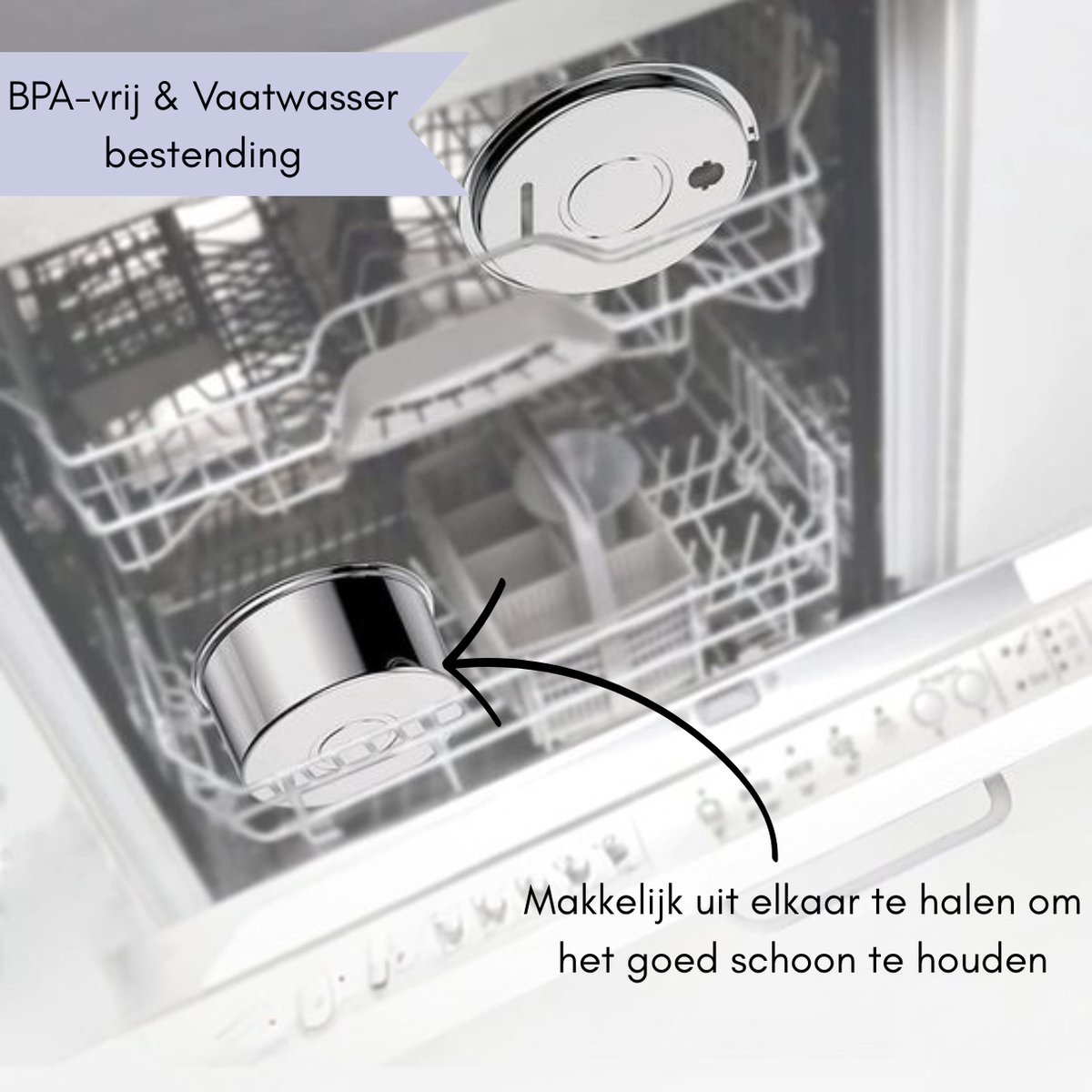 Caryota Katten Drinkfontein 3,2L RVS thumbnail 4