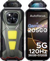DOOGEE VMAX Plus 5G Onbreekbare Smartphone – Android 14, 36GB RAM, 512GB ROM, 22000mAh, 200MP Camera, 6,58 Inch FHD+ 120Hz