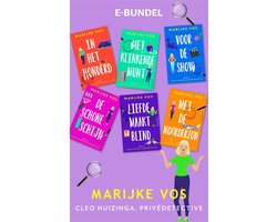 Omslag van Cleo Huizinga, privédetective 1 - Cleo Huizinga, privédetective-bundel