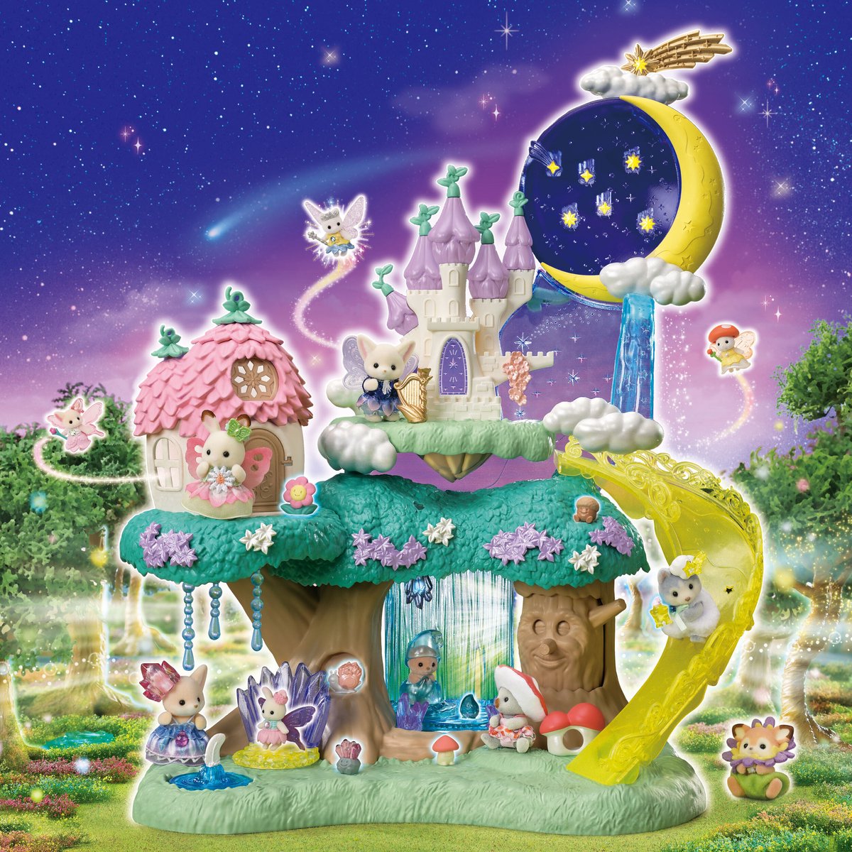 Sylvanian Families 5857 Bos Feeen Kasteel — cadeau in Spellen & Speelgoed - foto 3