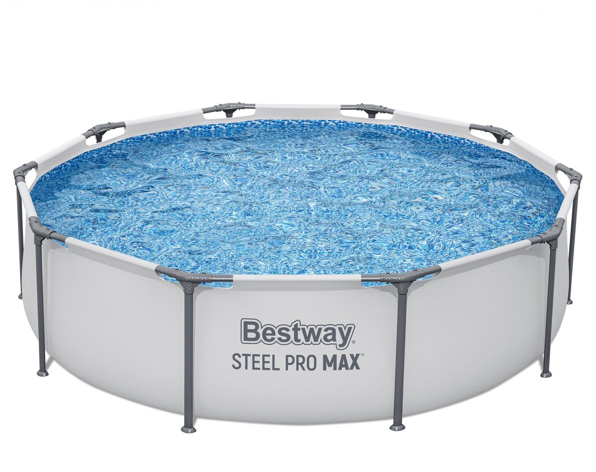 Bestway Zwembad Steel Pro MAX 56406 - FrameLink Systeem - Eenvoudig op te Zetten - 305 x 76 cm — afbeelding 17