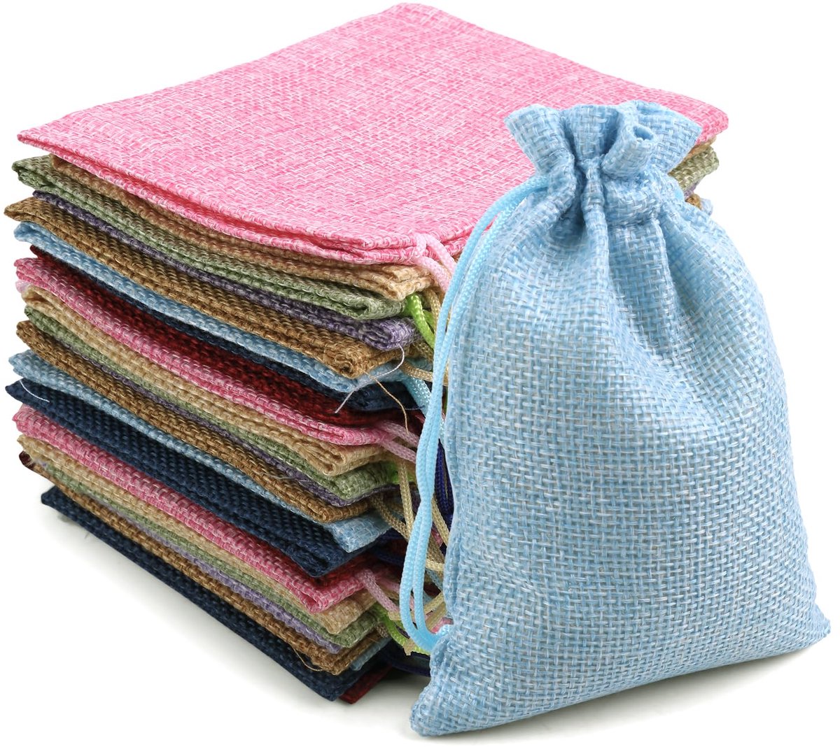 IMPERATORIS® Katoenen Tas - Draagtasje met Hengsels - Boodschappen voor Kinderen en Volwassenen - Stevige Kwaliteit - 2 Stuk - Naturel