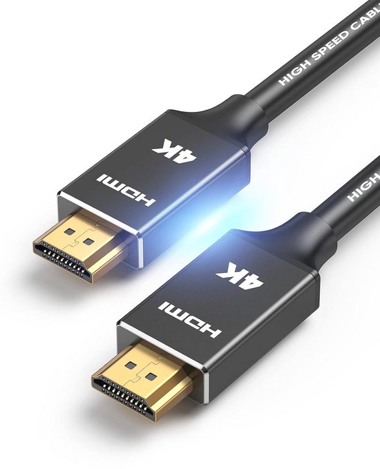 Lange HDMI-kabel 20FT - 4K HDMI 2.0-kabel met hoge snelheid en in-wall ...