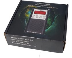 Spirit Box Onderzoek Radio AM/FM Ghost Box Scanner met Temperatuursensor