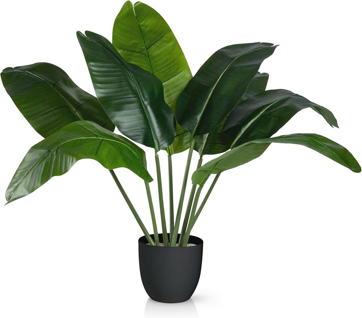 Grote Banaanboom Kunstplant 90 cm | Duurzame Natuurlijke Decoratie | Kunstplanten voor Binnen en Buiten