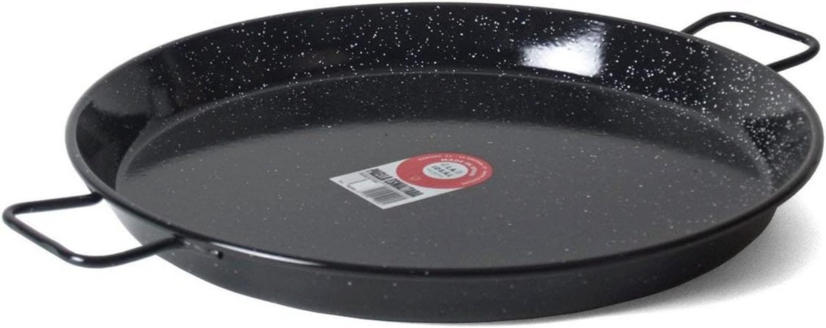 Paella-pan, geëmailleerd staal, 60 cm – Perfect voor feestelijke gerechten