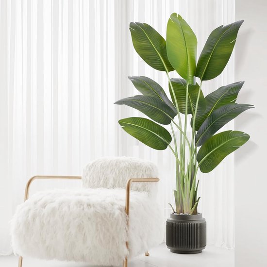 Kunstmatige Paradijsvogelplant 180cm Grote Kunstmatige Planten Buiten Kunstmatige Paradijsvogelplant 180cm Grote Kunstmatige Planten Buiten