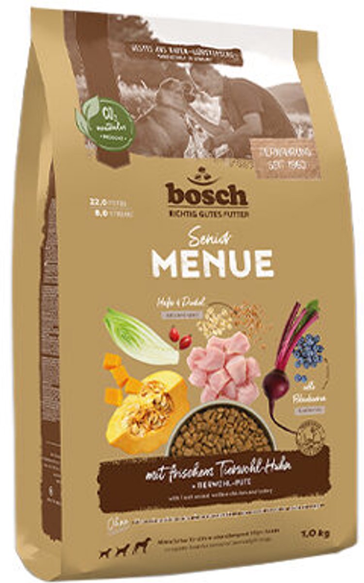 Bosch Bosch HPC Menue Senior Hondenvoer - Kip - 2,4 kg