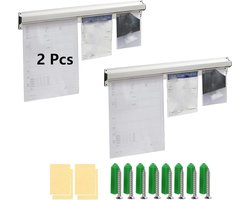 Bestellijst 2 stuks, 25 cm tab grabber order houder voor restaurants, bar, keuken en kantoor