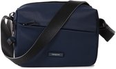 Hedgren Neutron M – Crossbodytas Medium – Water- en stofafstotend – Verstelbare schouderriem – Met sleutelhaak – Polyester - Navy Cosmos