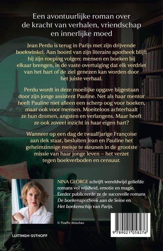 Boekenapotheek - De verhalenfluisteraar van Parijs