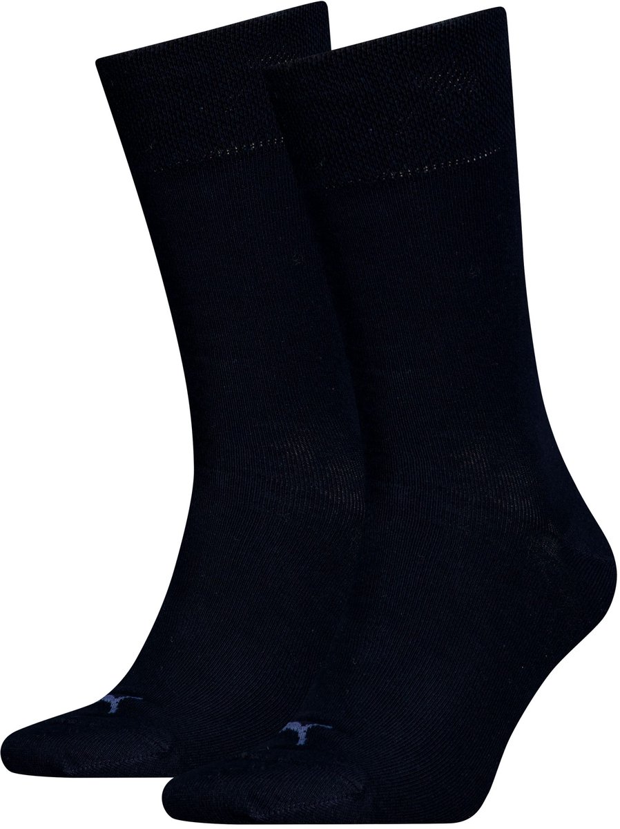 Puma Classic Piquee 2-pack heren sokken donkerblauw
