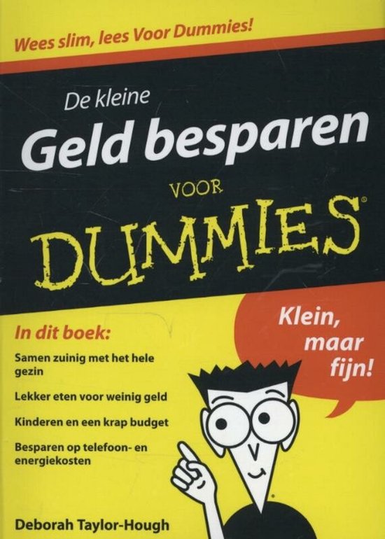 Voor Dummies - De kleine geld besparen voor Dummies - cover
