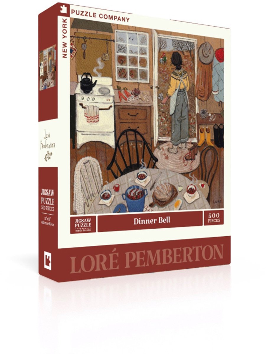 New York Puzzle Company Puzzel Dinner Bell - 500 stukjes