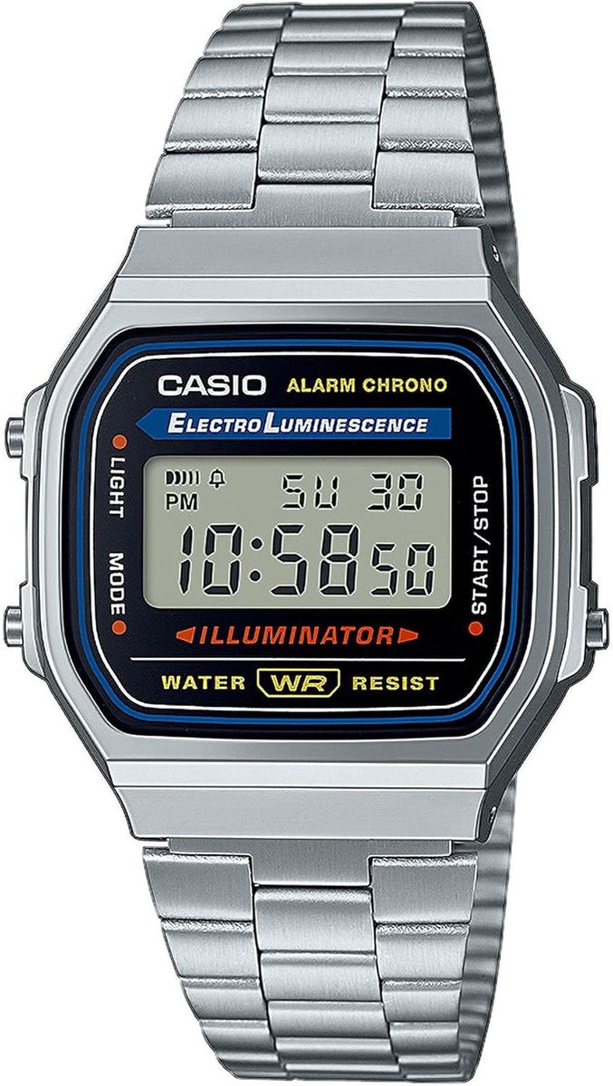 Digitaal Kwarts Horloge voor Volwassenen met RVS Armband