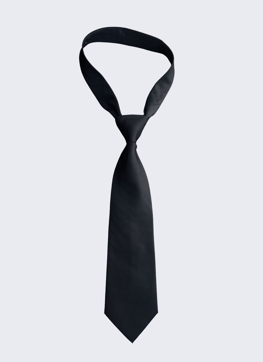 Stropdas - Satijnen look - Smalle stropdas - Glanzend - Tie - Black tie - Polyester - Accessoire - Zwarte das - Chique stropdas - Zwart - Jonyx