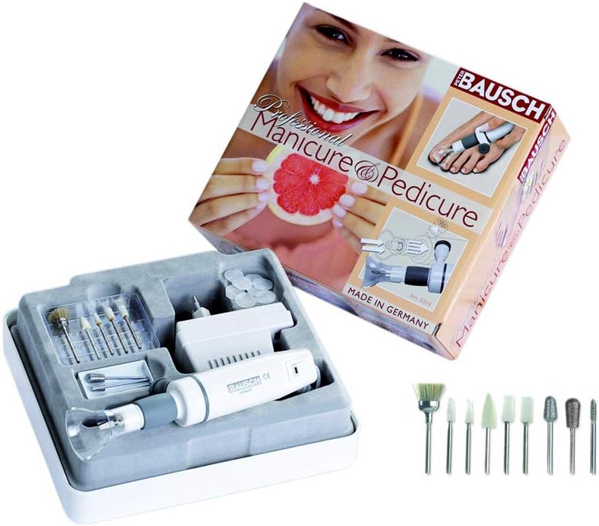 Elektrisch Manicure & Pedicure Set met Afzuiging - Nagelvijlen, Polijsten en Eeltverwijdering
