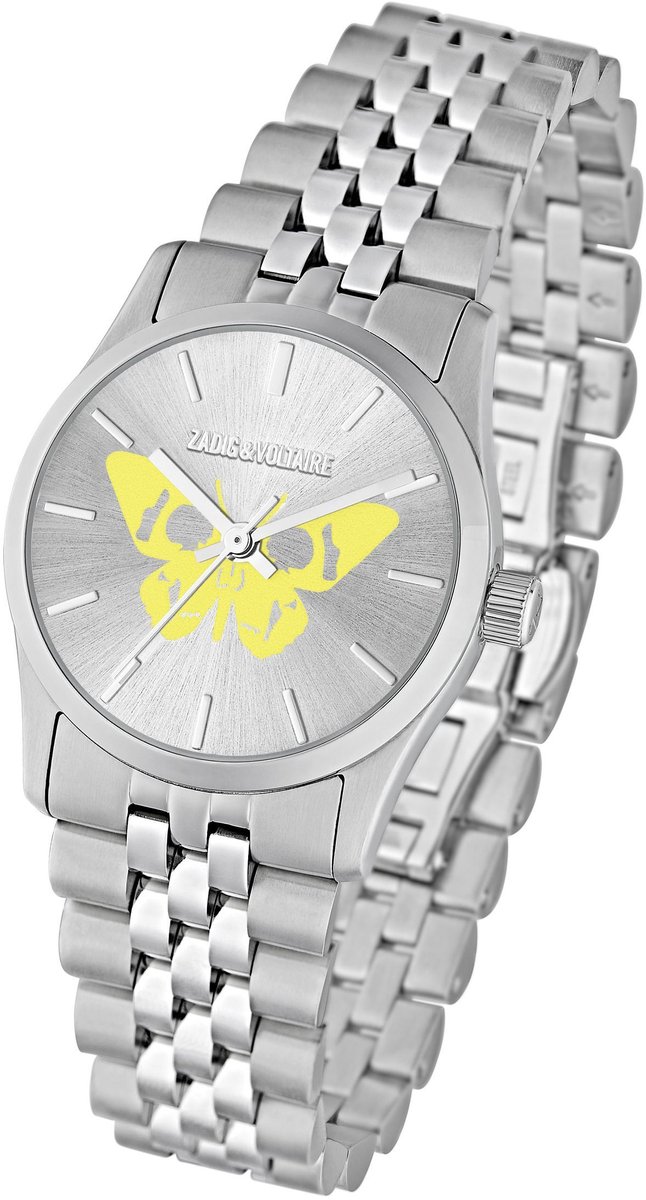 Horloge Zadig 30 Butterfly Gold - Silver