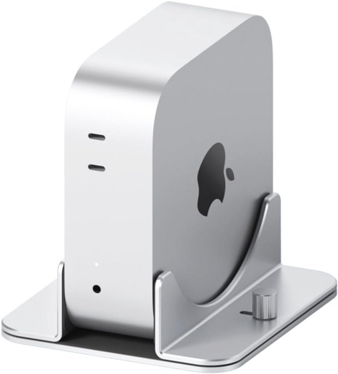 Verticale Stand voor Mac Mini - Aluminium Laptop Stand, Antislip Computerhouder voor Desk