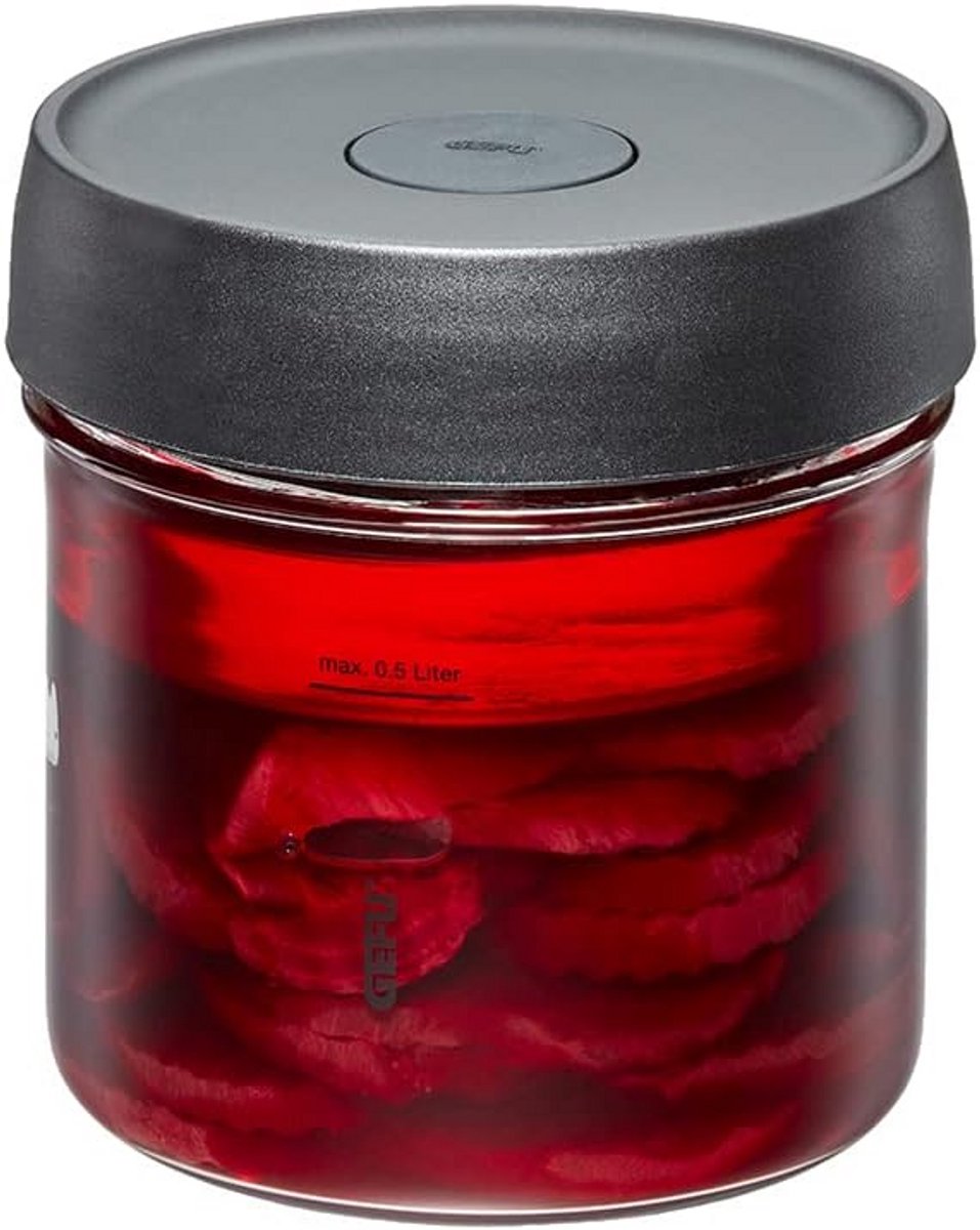 Fermenteerglas 5 Liter met Borosilicaatglas voor Zuurkool, Kimchi en Ingelegde Groenten