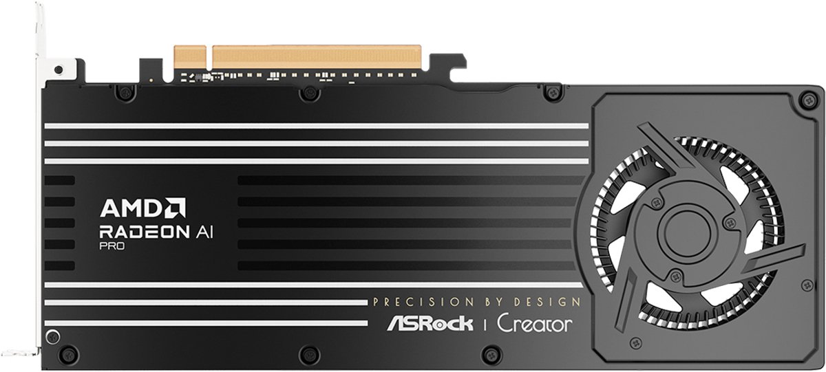 Asrock Radeon Ai Pro R9700 Creator Amd 32 Gb Gddr6 videokaart - afbeelding 7