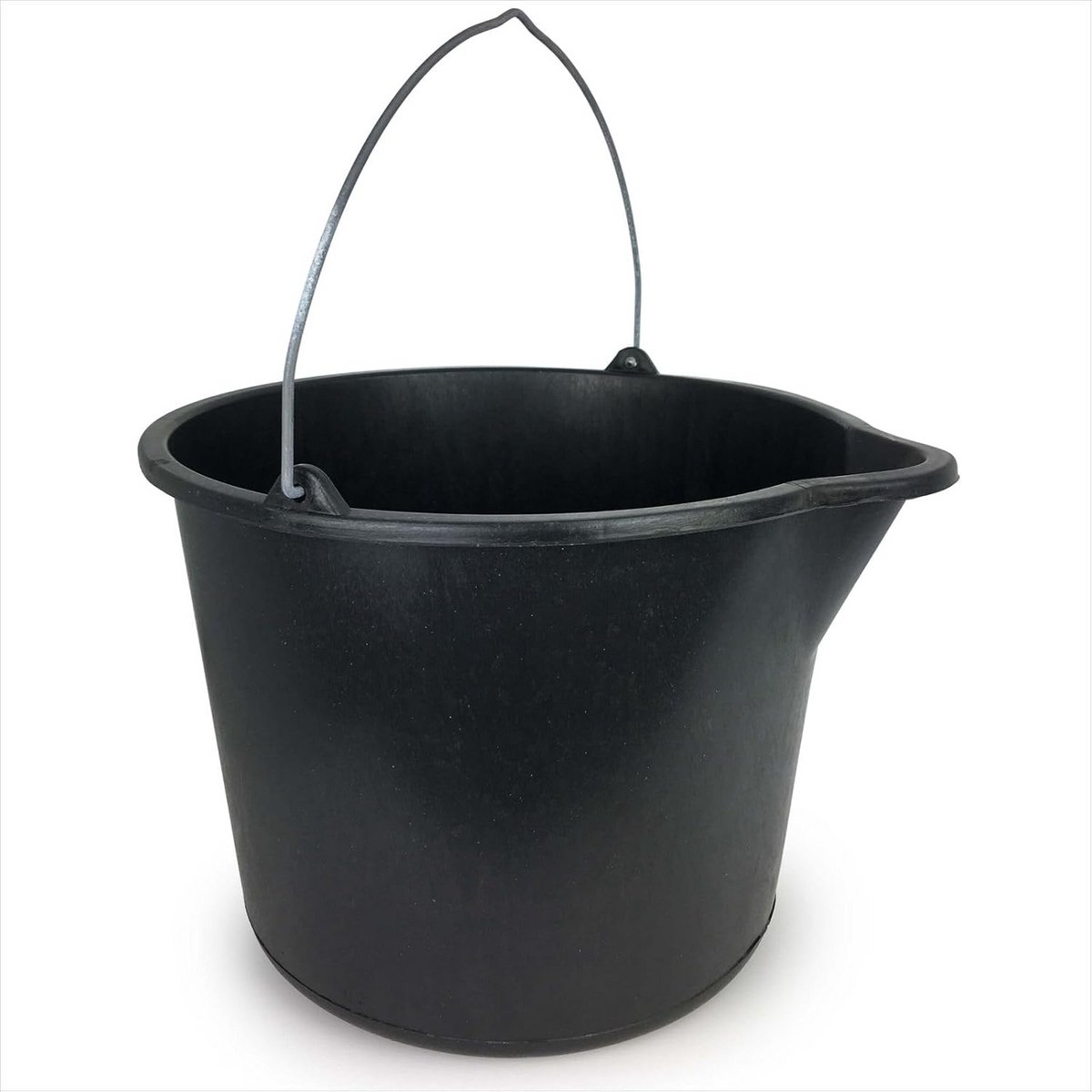 Bouwemmer 12 liter met schenktuit en maatverdeling voor bouw en tuin