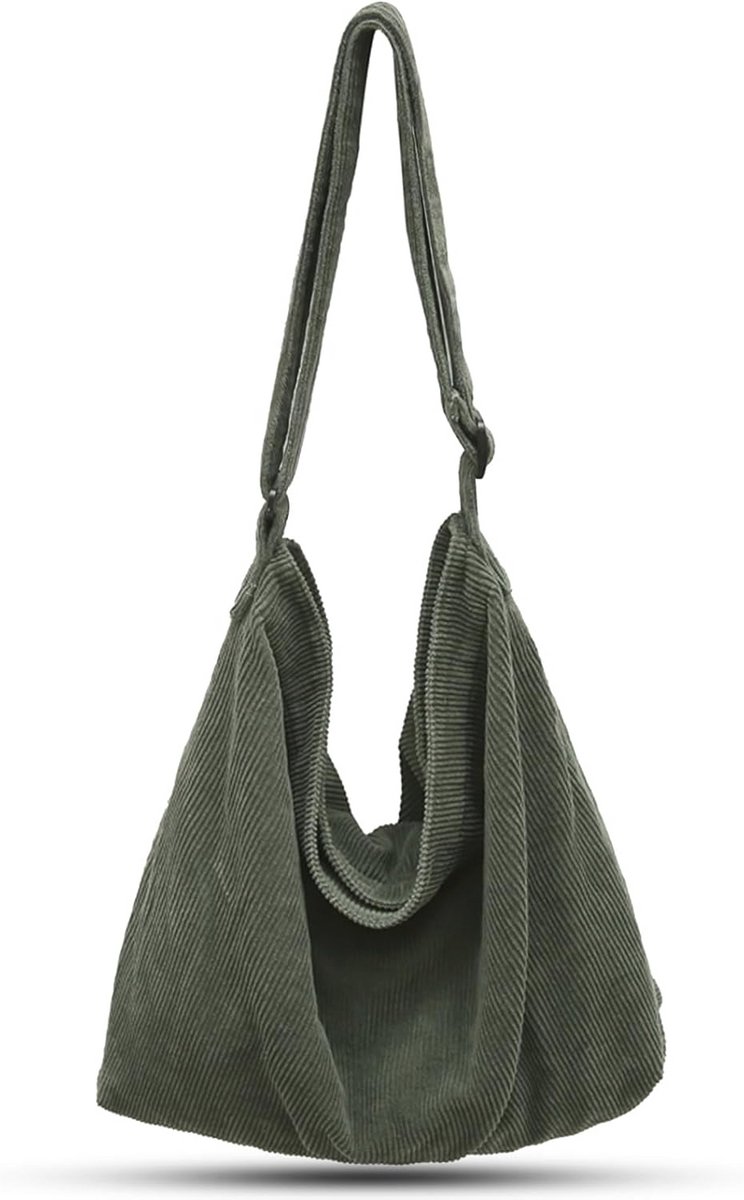 Grote Casual Schoudertas voor Dames - Handtas, Tote Bag en Crossbody Tas voor School, Werk en Reizen