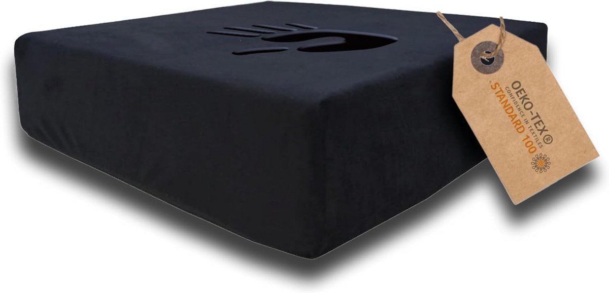 Orthopedisch memory foam zitkussen - Zitverhoger voor comfortabel opstaan en rugpijn verlichten