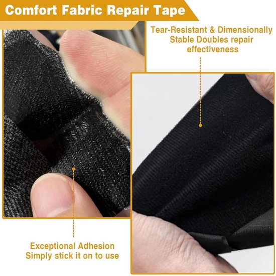 Waterdichte Reparatie Tape Zelfklevend voor Zeil, Tent en Kleding — afbeelding 4