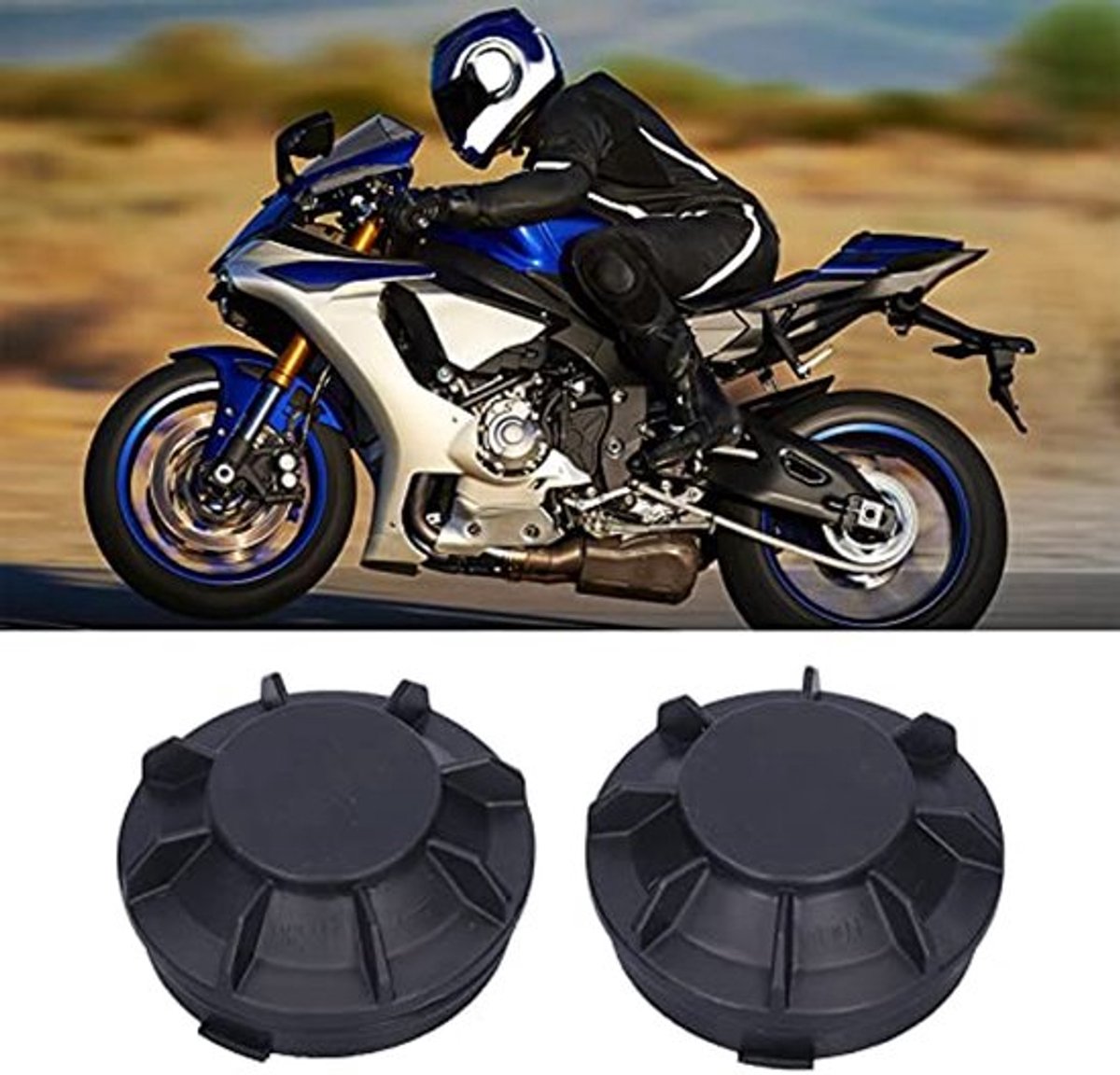 Koplamp Stofkap, Motorfiets Achterlichtkap voor YZF R1/YZF R6/CBR600F/CBR600RR/CBR900RR, ABS Koplamp Achterkap