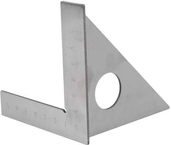 Combinatie Vierkant, Roestvrij Staal Multifunctionele Combinatie Meetinstrument Houtbewerking