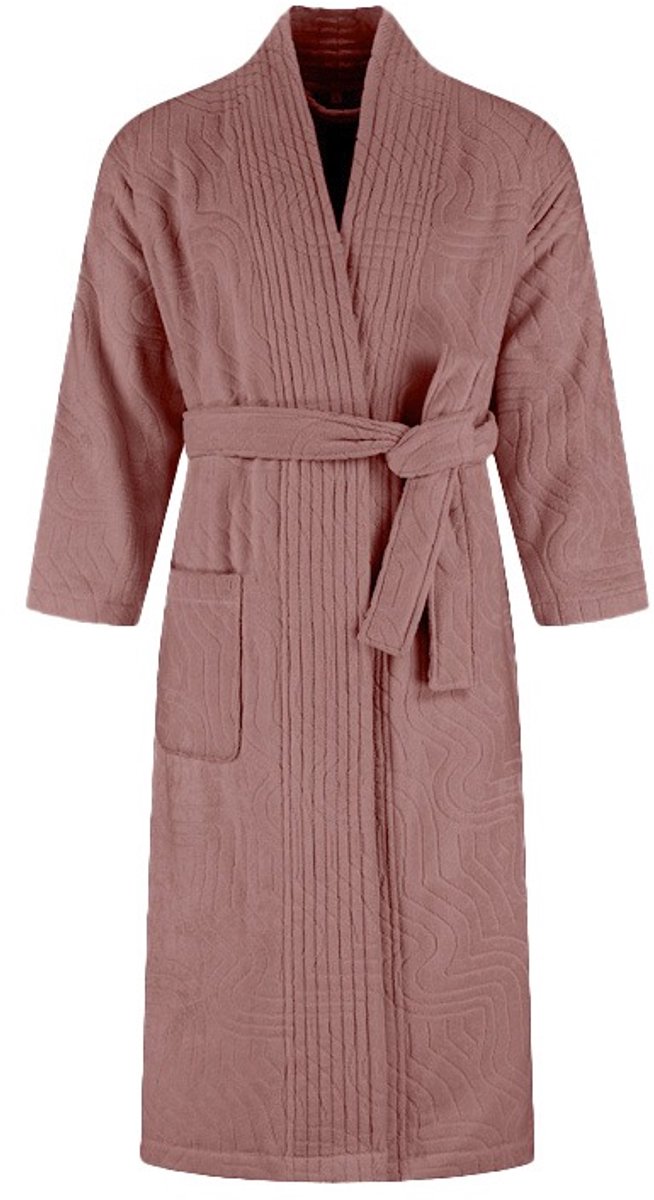 Yumeko badjas velours poederroze l Blush Rose