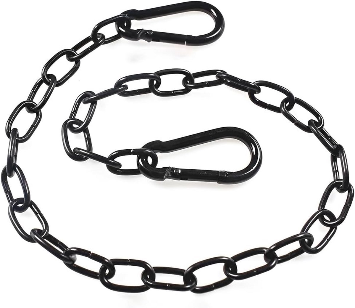 Sterke RVS Schakelketting met Karabijnhaak voor Deuren en Hekken (0,6m)