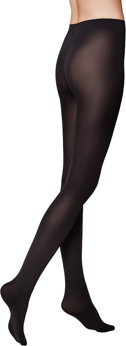 Ondoorzichtige Dames Panty 80 Denier - Comfortabele Drukloze Tailleband
