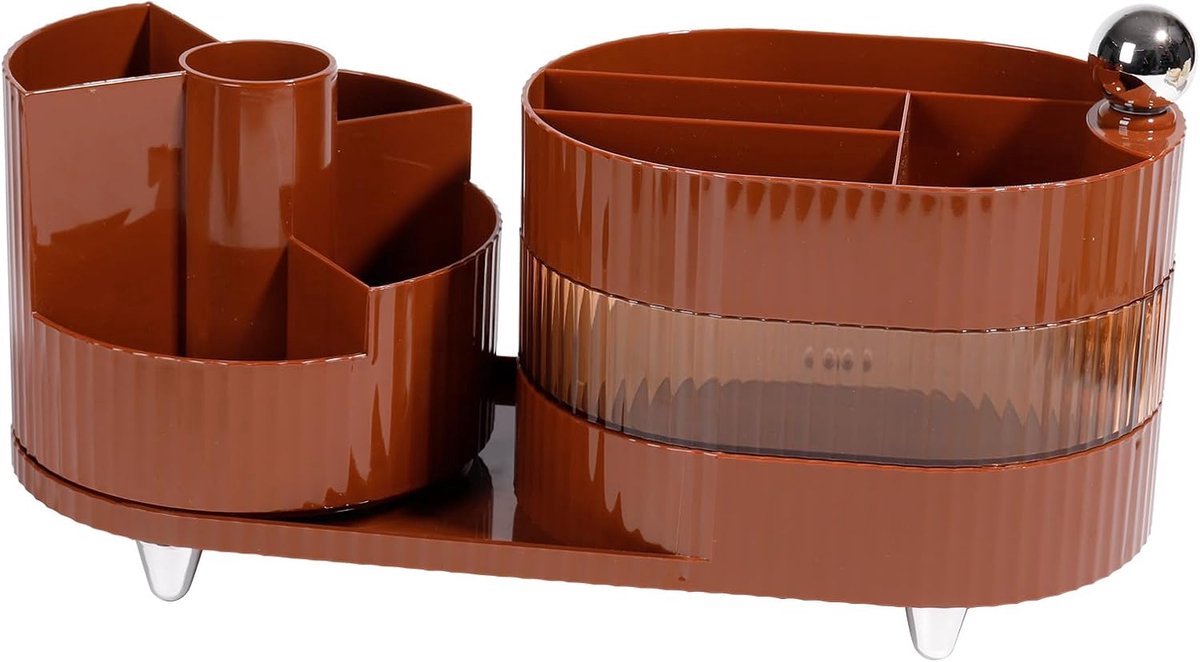 Stunq® Elegant en Praktische 360° Draaibare Make-up Organisator voor Elke Ruimte