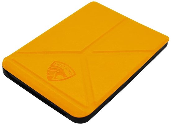 Origami Sleepcover - Hoesje Geschikt voor Kobo Clara BW - Book Case Hoes Cover - Cognac Light - ereader hoesje - cover van Merkloos — afbeelding 5