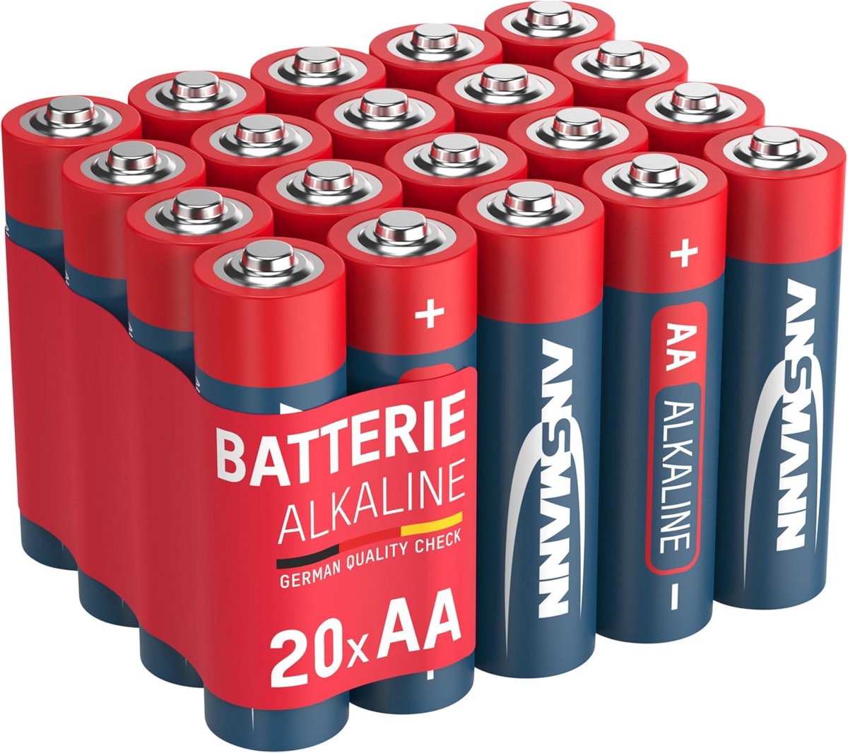 Set van 20 Alcaline AAA Batterijen voor Langdurige Betrouwbare Stroomvoorziening