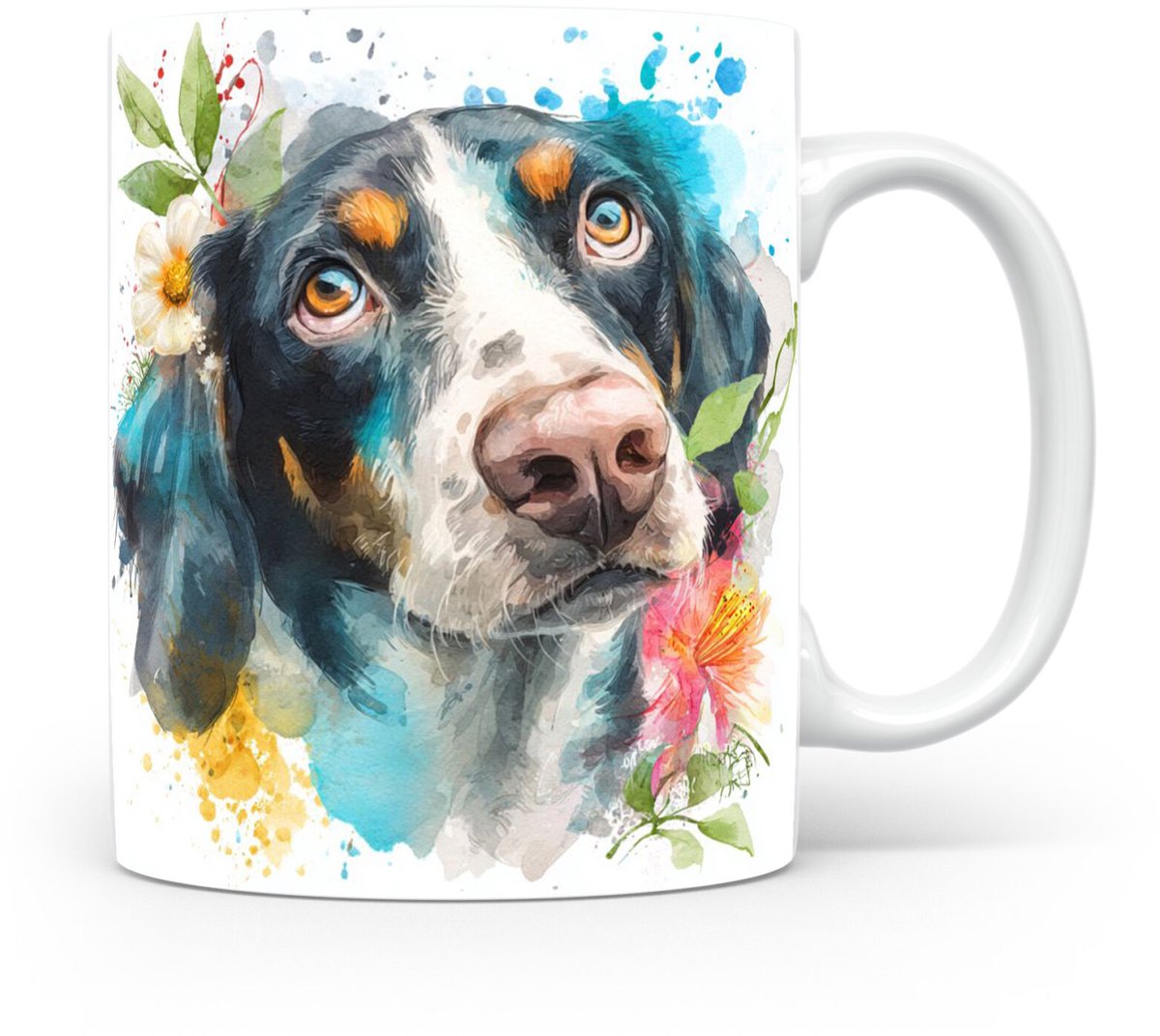 Beker witserse Lopende Hond (Laufhund)
