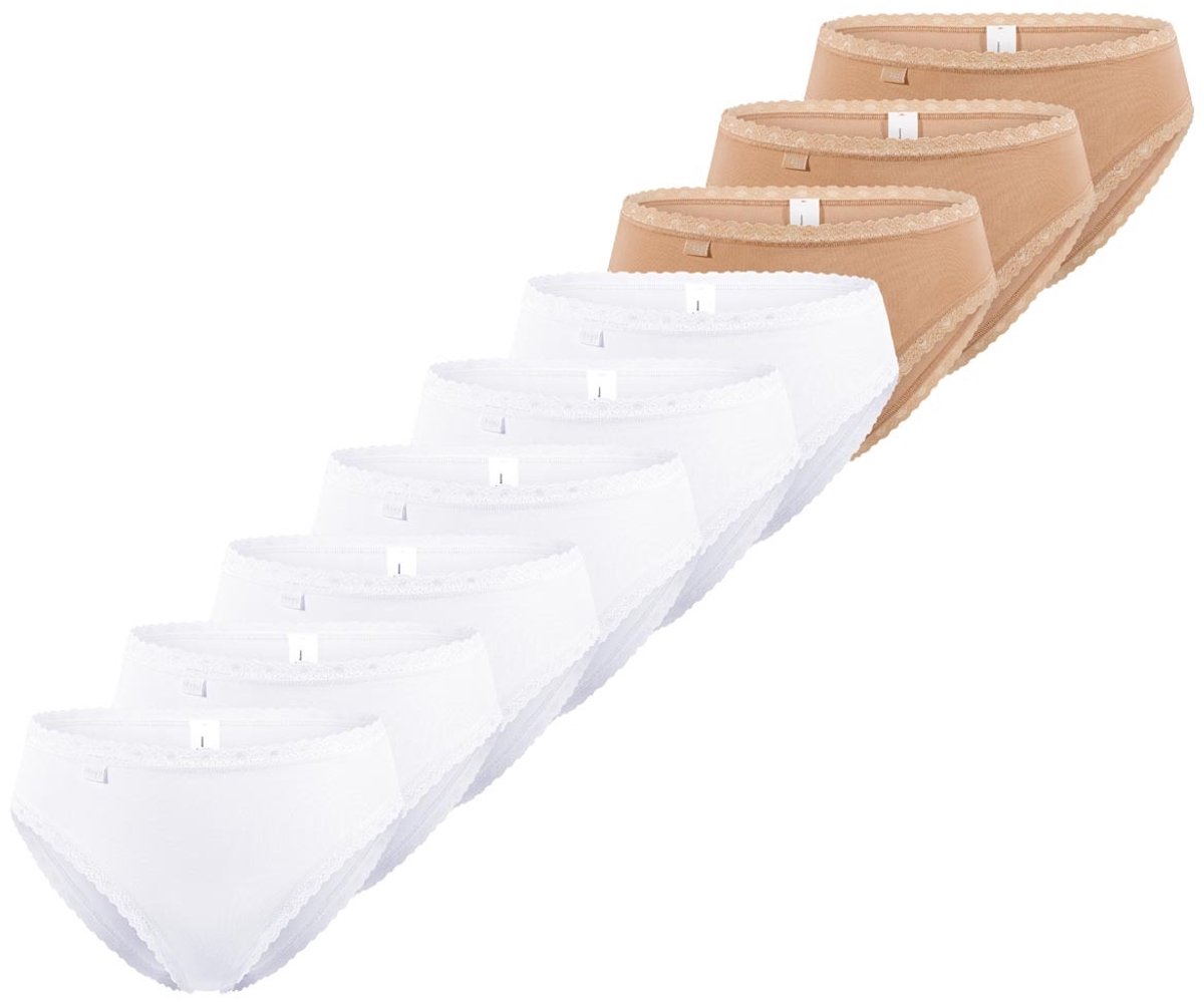 sloggi Dames tai slip 9 pack 24/7 Cotton Lace