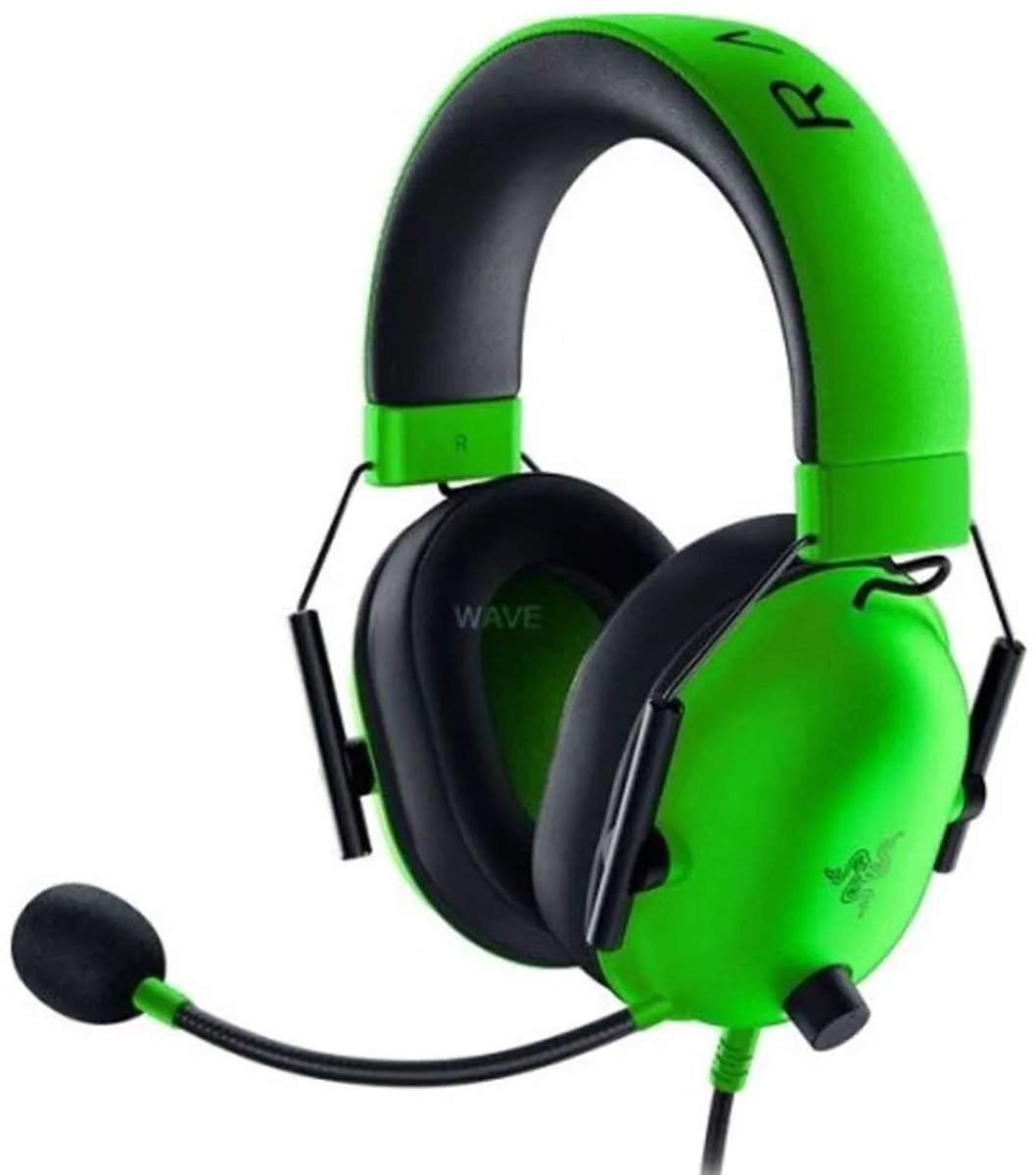 Razer Blackshark V2 X Headset - Green (PS4/PC/MAC/Xbox One/Switch/Mobile) thumbnail 3
